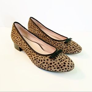 Taryn Rose “Freed” Calf Hair Pump Animal Print